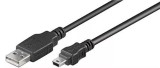 Cablu USB2.0 A mufa tata - USB B mini USB mufa tata 5m Canon Goobay
