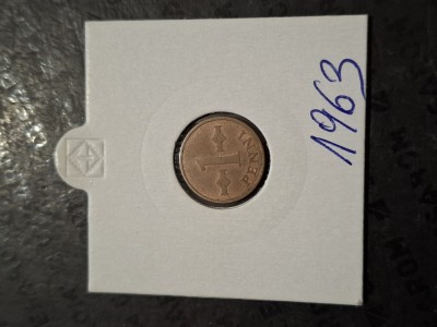 1 penni 1963 foto