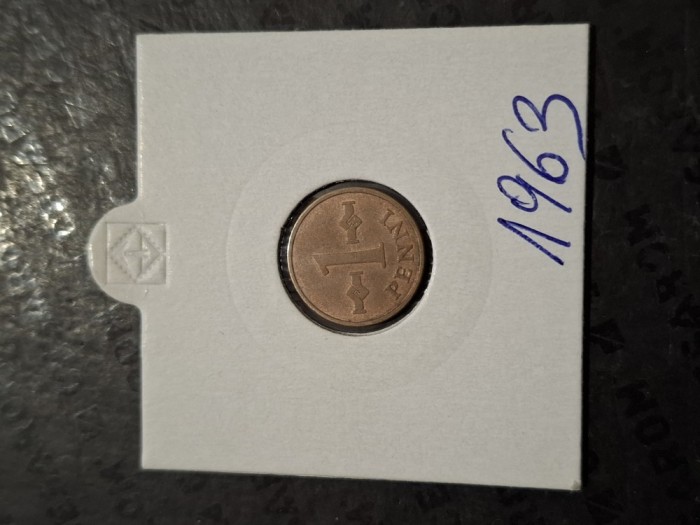 1 penni 1963