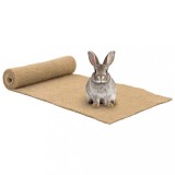 VidaXL Covoraș de c&acirc;nepă pentru rozătoare 0,5x1 m 5 mm