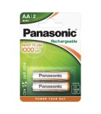 Set 2 Baterii Reincarcabile Panasonic AA HR6 1000mAh 1.2V