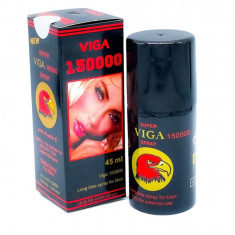 Spray Super Viga 150000 Black, pentru intarzierea ejacularii, 45 ml