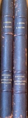 Histoire de la literature francaise illustree (Istoria literaturii franceze ilustrata - carte in franceza) doua volume - coord. de Joseph Bedier si P