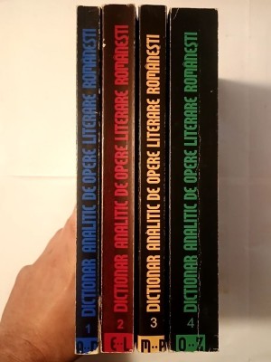 Ion Pop - Dicționar analitic de opere literare rom&amp;acirc;nești (4 vol.) (ediția a II-a, rev. și adăugită) (c&amp;acirc;teva sublinieri) foto