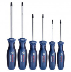 BOSCH Set 6 surubelnite TORX TX10-TX40 foto