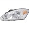 Far Kia Ceed (Ed) 10.2006-08.2009, Stanga, tip bec H1+H7, fara motoras, ECE culoare argintiu ECE, Depo, 92101-1H000,