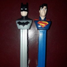 2 jucarii vintaje SUPERMAN/BATMAN,figurine vintage SUPERMAN/BATMAN,T.Gratuit