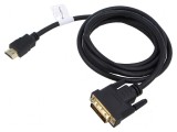 Cablu DVI-D la HDMI 1,8m 28AWG negru
