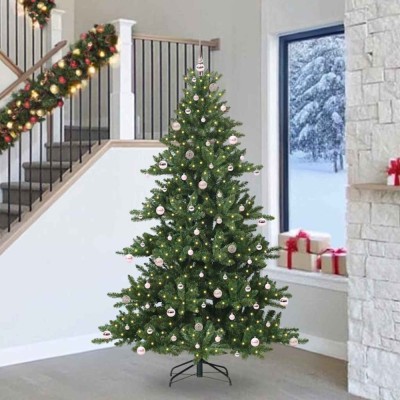 vidaXL Brad de Crăciun artificial cu ramuri articulare 240cm PVC 3397694 foto