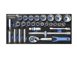 Set Chei Tubulare 28 Bucăți 1/2 HT7G149