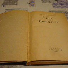 C. Radulescu Motru - Curs de psihologie - 1923