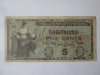 Statele Unite ale Americii 5 Cents Military Payment Certificates 1951-1954
