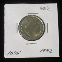 M1 C10 - Moneda foarte veche 56 - Romania - 10 lei 1992