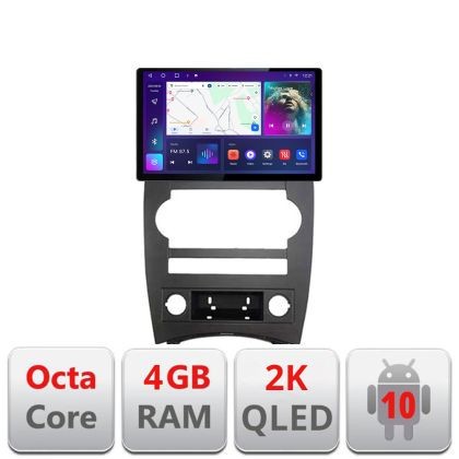 Navigatie dedicata Edonav Jeep Commander, Ecran 2K QLED 13&quot;,Octacore,4Gb RAM,32Gb Hdd,4G,360,DSP,Carplay,Bluetooth CarStore Technology