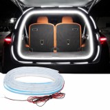 Banda LED Auto pentru Portbagaj 5m 12V Alb Rece 6000K , Iluminare Portbagaj, Instalare Rapida