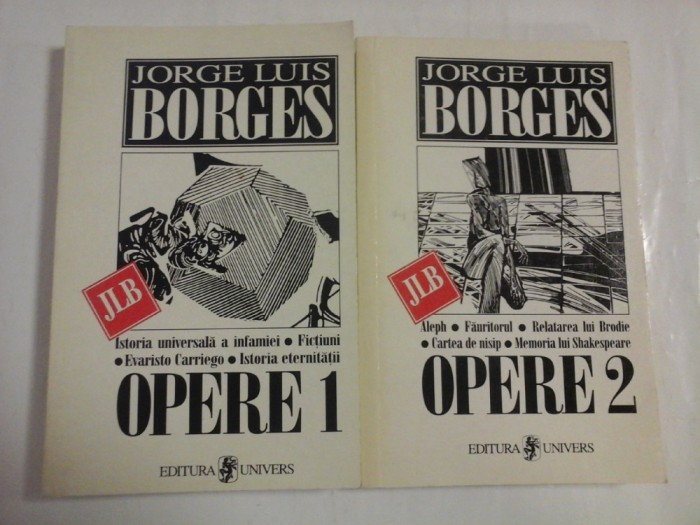 OPERE - JORGE LUIS BORGES 1+2