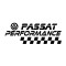 Sticker Auto Volkswagen Passat Performance , Autocolant Tuning Rezistent