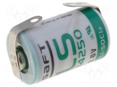 Baterie litiu SAFT 1/2AA 3,6V 1200mAh nereincarcabila ?14,5x25mm foto