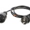 Prelungitor Alimentare 1.5m 10A Negru