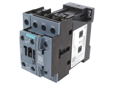 Contactor 4-pol 24VDC 4 Auxiliare foto