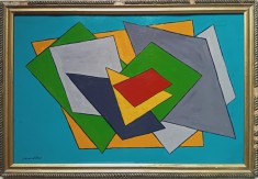Abstract - semnat Jacques Villon foto