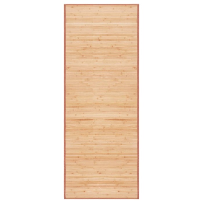 vidaXL Covor din bambus, maro, 80 x 200 cm