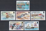 Alderney 1991 - Portul Braye și Farul Casquet, Cota 19 EURO, 2 Serii, MNH