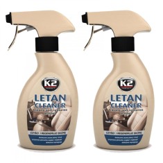 Pachet 2 x solutie curatare piele auto K2 Letan 200 ML