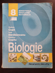 BIOLOGIE MANUAL PENTRU CLASA A 8-A - Copil, Darabaneanu foto