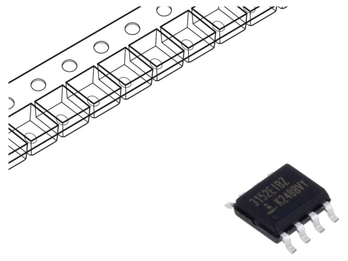 Interfață RS422/RS485 half duplex SOIC8