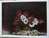 Tablou maci, nesemnat., Flori, Ulei, Realism