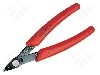 Clesti de precizie, laterali, pentru taiere, 125mm, otel, KNIPEX - 78 31 125