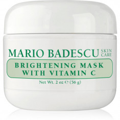 Mario Badescu Brightening Mask with Vitamin C mască iluminatoare pentru ten mat și neuniform 56 g
