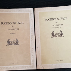 Război și pace - L. N. Tolstoi (vol. I + II)