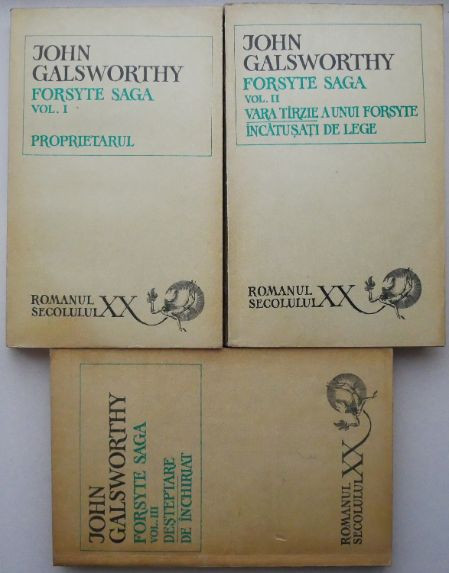 Forsyte Saga (3 volume) &ndash; John Galsworthy