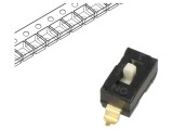 Comutator DIP-SWITCH 2 poziții OMRON A6S-1104-PH 0,025A 24VDC SMD