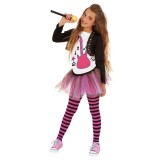 Costum cantareata Pop Girls Band KidMania&reg; pentru fete 8-10 ani 128-140 cm