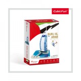 Cumpara ieftin Cubic Fun - Puzzle 3D Burj Al Arab (Nivel Mediu 46 Piese), CubicFun
