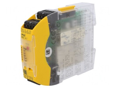 Releu de Siguranță PNOZ s4.1 24VDC 3 IN 5 OUT foto