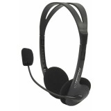 Casti stereo cu microfon Esperanza SCHERZO EH102 Negru