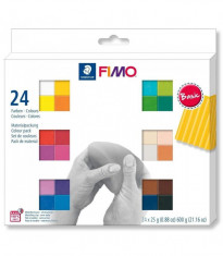 FIMO Soft set 24 culori 600g foto