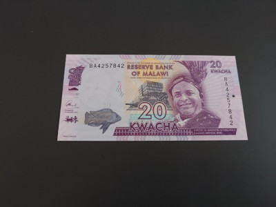 Bancnota 20 Kwacha Malawi foto