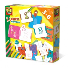 Joc educativ de invatare a numerelor pentru copii, 3-6 ani