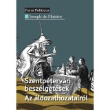Szentp&eacute;terv&aacute;ri besz&eacute;lget&eacute;sek - Az &aacute;ldozathozatalr&oacute;l - Joseph de Maistre