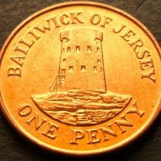 Moneda 1 PENNY - JERSEY, anul 2012 * cod 3889