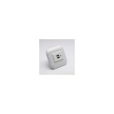 Cumpara ieftin Priza Ovivo Loft 2xUSB Alb