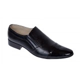 Cumpara ieftin OFERTA! marimea 41, 43, 44 - Pantofi barbati, eleganti, din piele naturala cu varf Negru LAC LP61NLAC