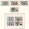 R Centrafricana 1964 Mi 59/62 + bl 2 MNH - JO Vara, Tokyo