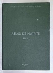 ATLAS DE MATRITE SID 13 de INGINER DUMITRU ILIE , 1980