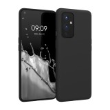 Husa pentru OnePlus 9, Silicon, Negru, 55726.47, Carcasa, Kwmobile